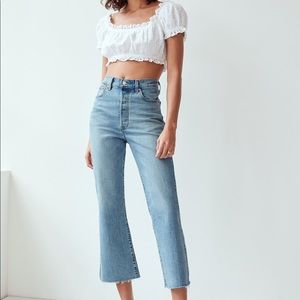 Levi’s rib cage kick flare jeans